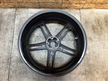 Load image into Gallery viewer, 05 06 07 08 09 10 TRIUMPH SPEED TRIPLE 1050 REAR WHEEL BACK RIM STRAIGHT NICE