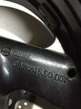 Load image into Gallery viewer, 1997 97 YAMAHA YZF 1000 YZF1000 YZF1000 R1 100R REAR WHEEL RIM STRAIGHT OEM