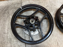 Load image into Gallery viewer, 1988-2007 KAWASAKI NINJA 250 250R EX250 FRONT & REAR WHEELS WHEEL RIM STRAIGHT