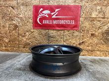 Load image into Gallery viewer, 05 06 07 08 09 10 TRIUMPH SPEED TRIPLE 1050 REAR WHEEL BACK RIM STRAIGHT NICE