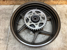 Load image into Gallery viewer, 04 05 06 07 2006 2007 KAWASAKI ZX10R ZX10-R ZX 10 R REAR WHEEL BACK RIM STRAIGHT