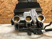Load image into Gallery viewer, 17 18 19 20 TRIUMPH STREET TRIPLE 765R 765 R THROTTLE BODIES BODY AIR BOX JET