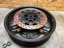 Load image into Gallery viewer, 99 00 01 02 1999 2000 2001 2002 YAMAHA YZFR6 YZF R6 FRONT WHEEL RIM STRAIGHT