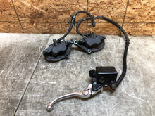 Load image into Gallery viewer, 04 05 06 07 08 YAMAHA FZ-6 FZ6 FZ600 FZ 6 FRONT BRAKE CALIPERS BRAKES MASTER