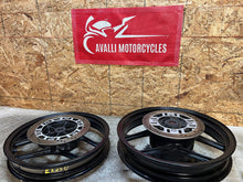 Load image into Gallery viewer, 1988-2007 KAWASAKI NINJA 250 250R EX250 FRONT & REAR WHEELS WHEEL RIM STRAIGHT
