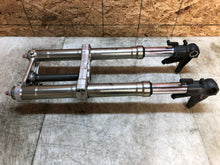 Load image into Gallery viewer, 2008-2013 08 09 10 11 12 13 DUCATI EVO 848 FRONT FORKS FRONT END FORK TUBES NICE