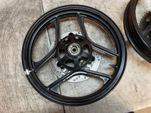 Load image into Gallery viewer, 1988-2007 KAWASAKI NINJA 250 250R EX250 FRONT & REAR WHEELS WHEEL RIM RIMS PAIR