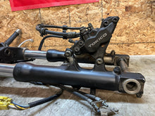 Load image into Gallery viewer, 01 02 03 2001-2003 SUZUKI GSXR GSX-R 600 FRONT END FRONT FORKS FORK TUBES BRAKES