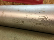 Load image into Gallery viewer, DUCATI 748 916 996 TERMIGNONI LEFT EXHAUST PIPE MUFFLER SLIP ON 57410393A