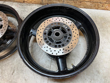 Load image into Gallery viewer, 1998-2001 98 99 00 01 YAMAHA YZFR1 YZF R1 FRONT & REAR WHEELS WHEEL RIM RIMS OEM