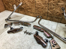 Load image into Gallery viewer, 09 10 11 12 13 HARLEY DAVIDSON ROAD GLIDE ROAD KING SADDLE BAG LUGGAGE BRACKETS