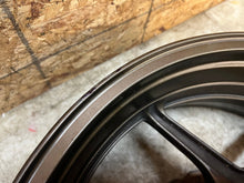 Load image into Gallery viewer, 04 05 06 07 2006 2007 KAWASAKI ZX10R ZX10-R ZX 10 R REAR WHEEL BACK RIM STRAIGHT