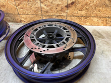 Load image into Gallery viewer, 91 92 93 94 95 96 97 KAWASAKI NINJA 600R ZX600 600 FRONT & REAR WHEELS WHEEL RIM