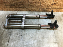 Load image into Gallery viewer, 2008-2013 08 09 10 11 12 13 DUCATI EVO 848 FRONT FORKS FRONT END FORK TUBES NICE