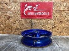 Load image into Gallery viewer, 08 09 10 11 12 13 14 15 SUZUKI GSXR GSX-R 600 750 FRONT WHEEL RIM STRAIGHT BLUE