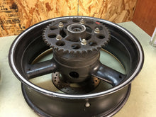 Load image into Gallery viewer, 00 01 02 03 TRIUMPH DAYTONA SPRINT 955i FRONT WHEEL REAR WHEEL BACK RIM PAIR