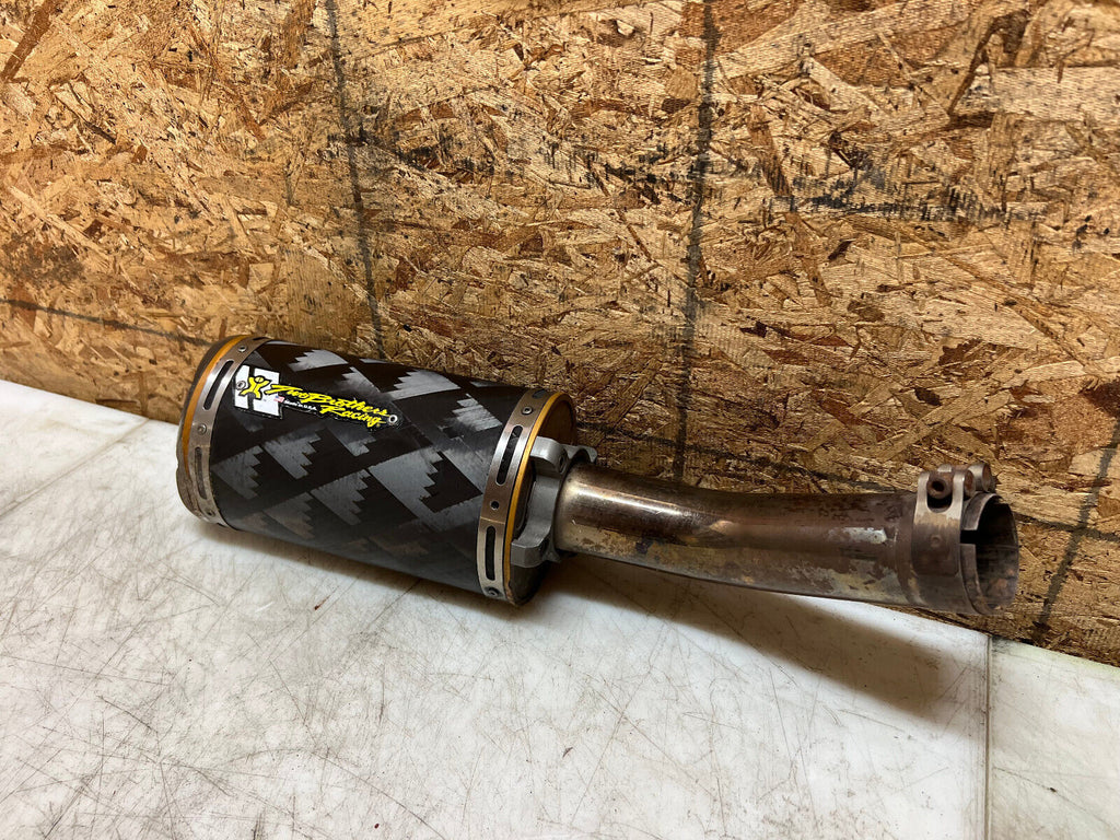 06 07 2006 2007 SUZUKI GSX-R GSXR 600 750 TWO BROTHERS RACING SLIP ON EXHAUST