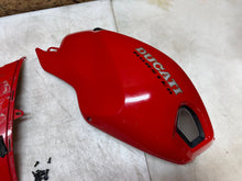 Load image into Gallery viewer, 10 11 12 13 14 DUCATI MONSTER 796 M796 696 TANK FAIRING FAIRINGS COWL COVER TRIM
