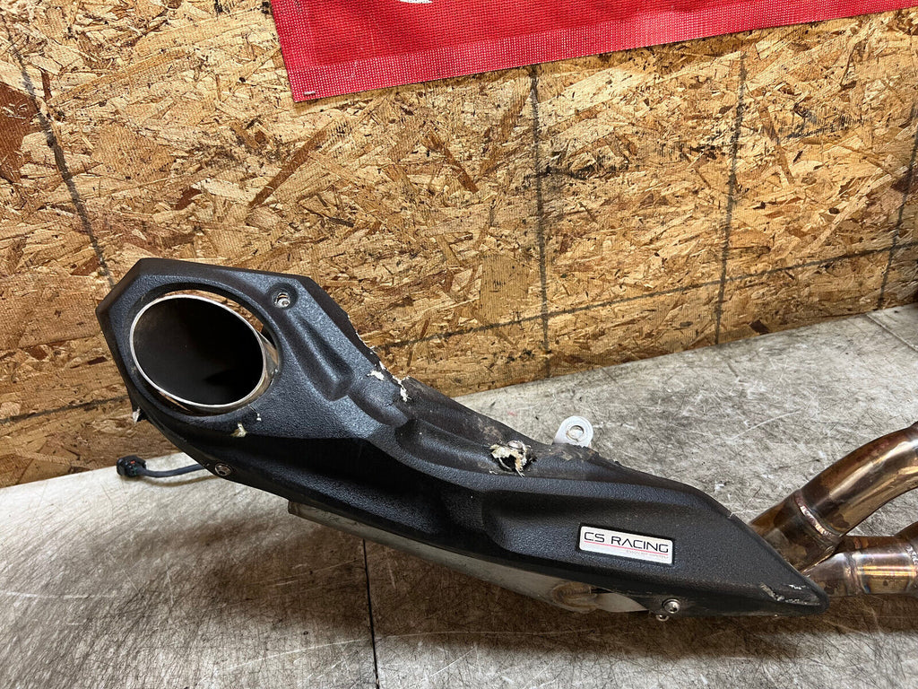 21 22 23 24 HONDA CBR650R CBR 650R CS RACING FULL EXHAUST SYSTEM PIPE HEADER