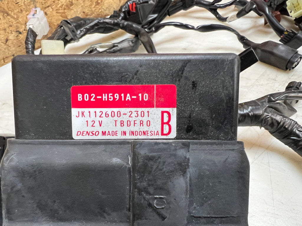 15 16 17 18 19 20 21 22 YAMAHA YZF R3 YZFR3 ENGINE WIRING HARNESS LOOM ECU CDI