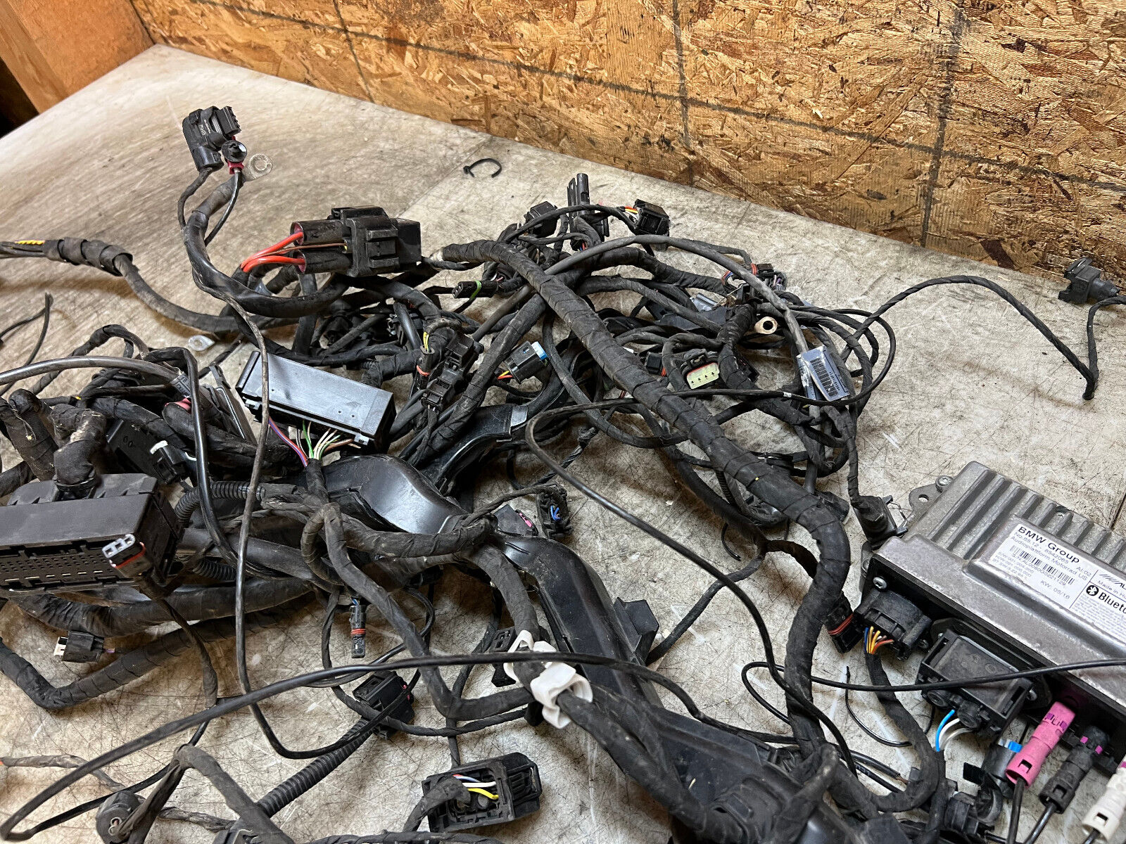 14 15 16 17 18 BMW R1200 R1200RT 1200RT MAIN ENGINE WIRING HARNESS LOOM COMPUTER