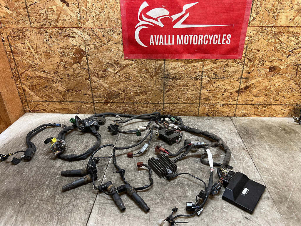 01 02 2001 2002 SUZUKI GSXR GSX-R 1000 GSXR1000 ENGINE COMPUTER ECU CDI ECM LOOM