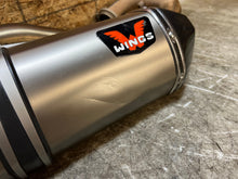 Load image into Gallery viewer, 19 20 21 22 23 24 KTM 690 ENDURO R SM SMC LC4 WINGS SLIP ON EXHAUST SYSTEM PIPE
