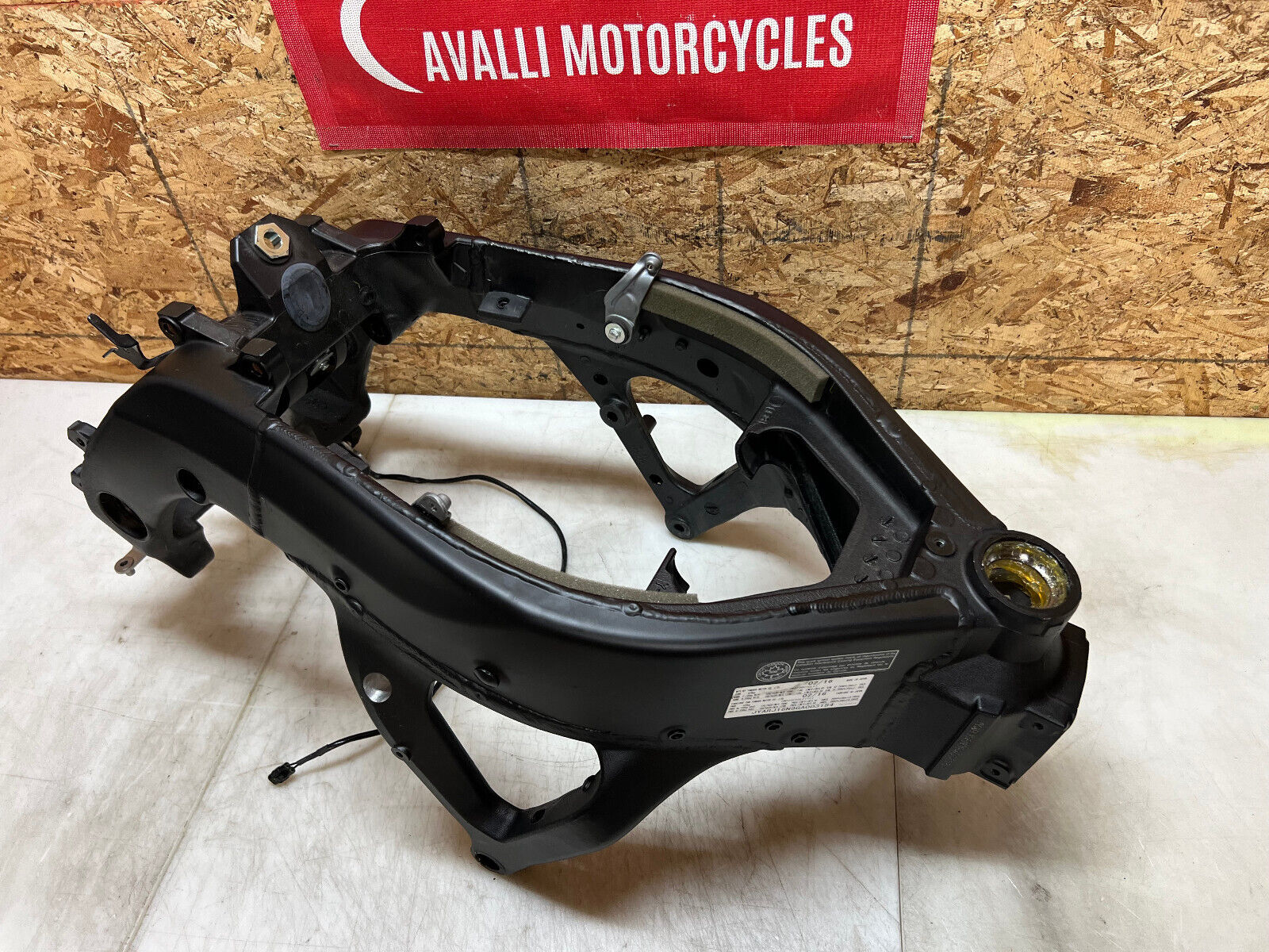 2016 09 10 12 13 14 15 16 YAMAHA YZFR6 YZF R6 R6R MAIN FRAME CHASSIS TRACK RACE