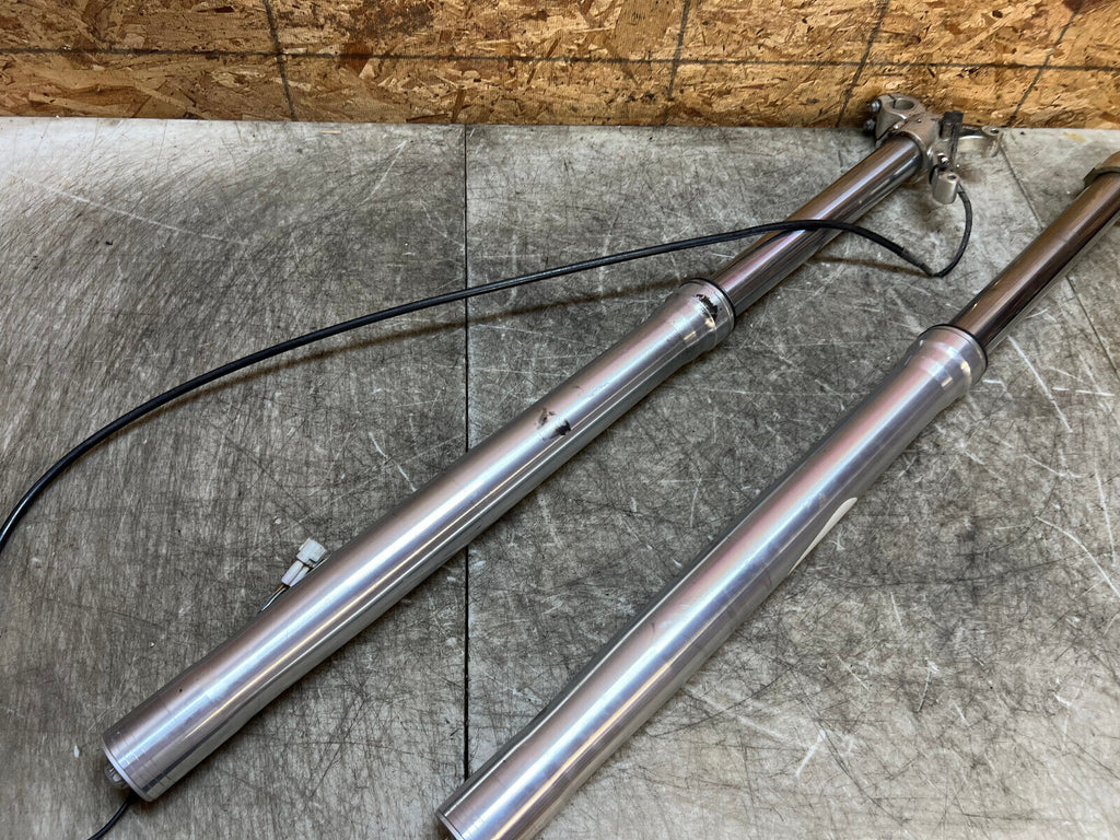 07 2007 APRILIA RXV450 SXV450 RXV SXV 450 FRONT FORKS FORK TUBES SUSPENSION