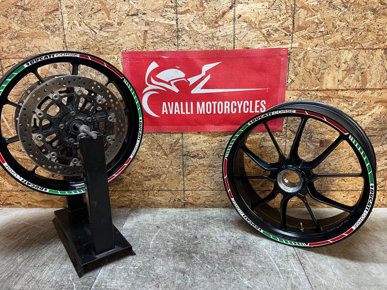 10 11 12 13 14 DUCATI MULTISTRADA 1200 S FRONT & REAR WHEELS WHEEL RIM RIMS PAIR