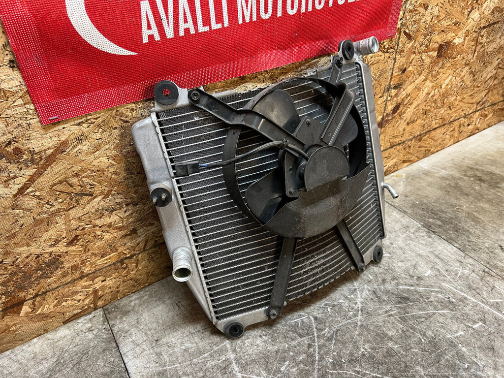 98 99 00 01 02 03 KAWASAKI NINJA ZX7-R ZX7R ZX7 RADIATOR RAD ENGINE COOLER FAN