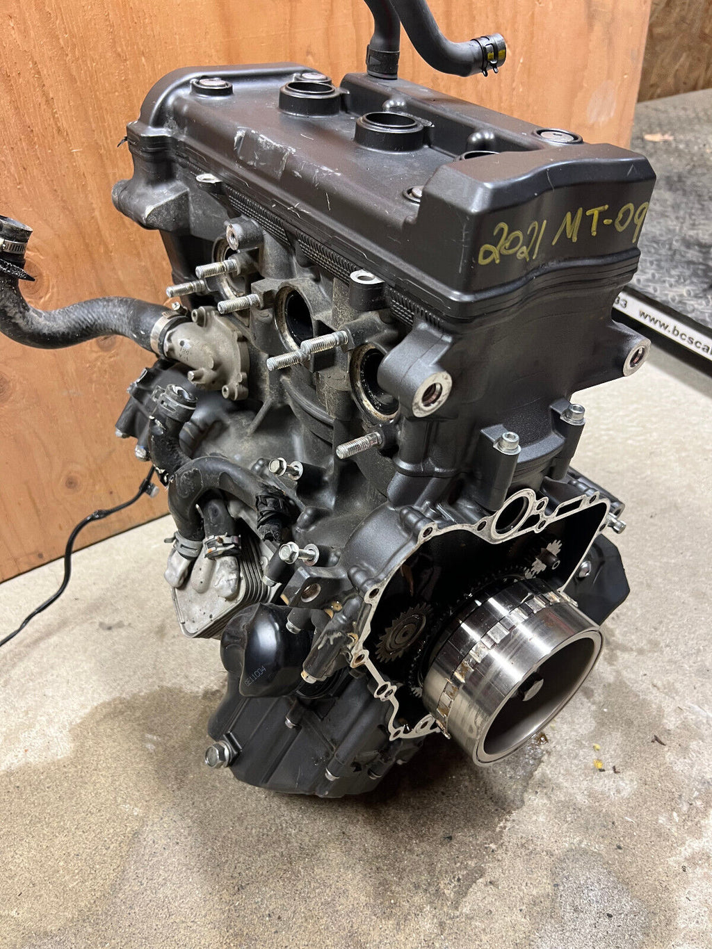 2021 18 19 20 21 22 23 24 YAMAHA MT09 MT-09 MT 09 ENGINE MOTOR CORE PARTS ONLY