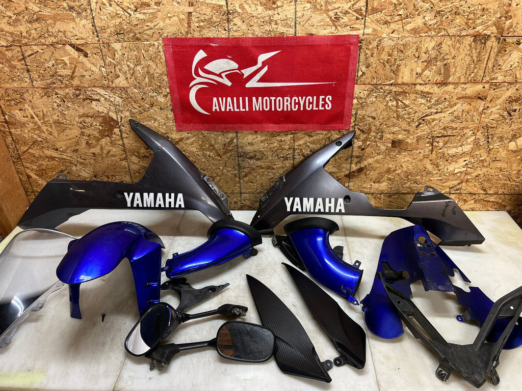 2007 2008 07 08 YAMAHA YZFR1 YZF R1 COMPLETE OEM FAIRING KIT FAIRINGS FRONT NOSE