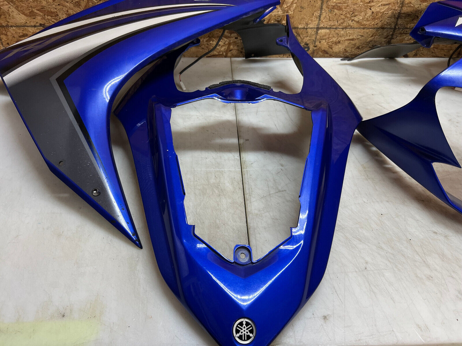 2007 2008 07 08 YAMAHA YZFR1 YZF R1 COMPLETE OEM FAIRING KIT FAIRINGS FRONT NOSE