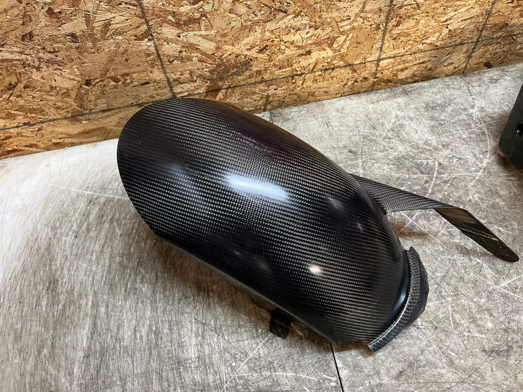 98 99 00 01 02 03 KAWASAKI NINJA ZX7-R ZX7R ZX7 FRONT REAR CARBON FIBER FENDER
