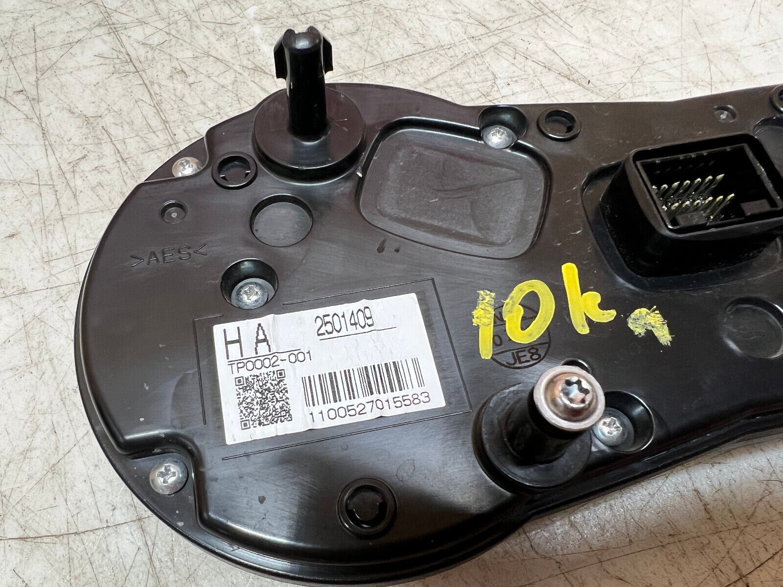 13 14 15 16 17 TRIUMPH DAYTONA 675R 675 R INSTRUMENT GAUGE CLUSTER SPEEDO TACH