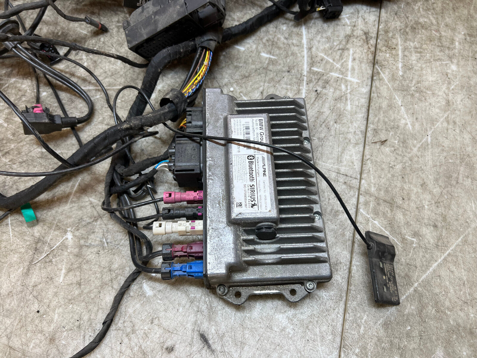 14 15 16 17 18 BMW R1200 R1200RT 1200RT MAIN ENGINE WIRING HARNESS LOOM COMPUTER