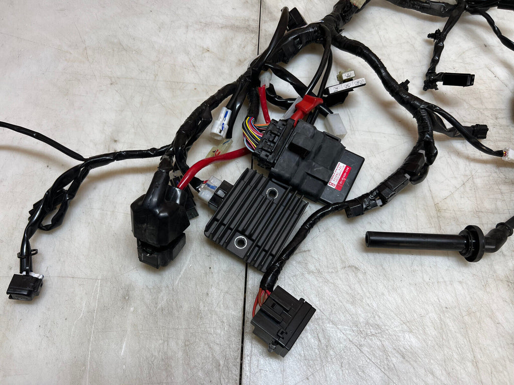 15 16 17 18 19 20 21 22 YAMAHA YZF R3 YZFR3 ENGINE WIRING HARNESS LOOM ECU CDI