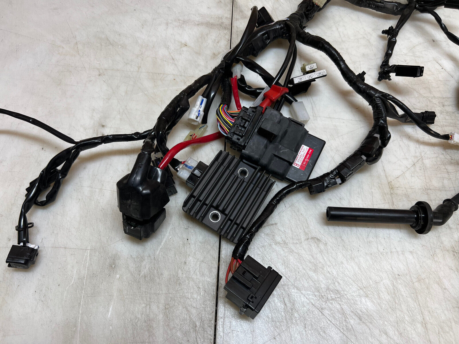 15 16 17 18 19 20 21 22 YAMAHA YZF R3 YZFR3 ENGINE WIRING HARNESS LOOM ECU CDI