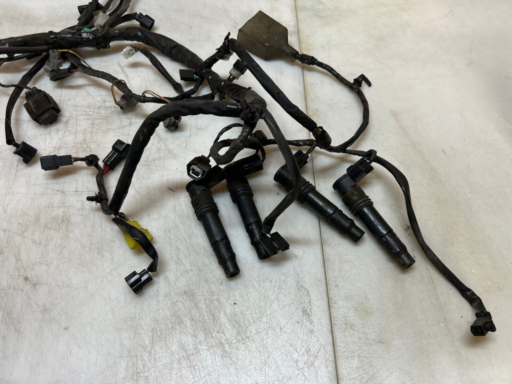 04 05 SUZUKI GSXR GSX-R 750 GSXR750 ECU CDI ECM MAIN ENGINE WIRING HARNESS LOOM