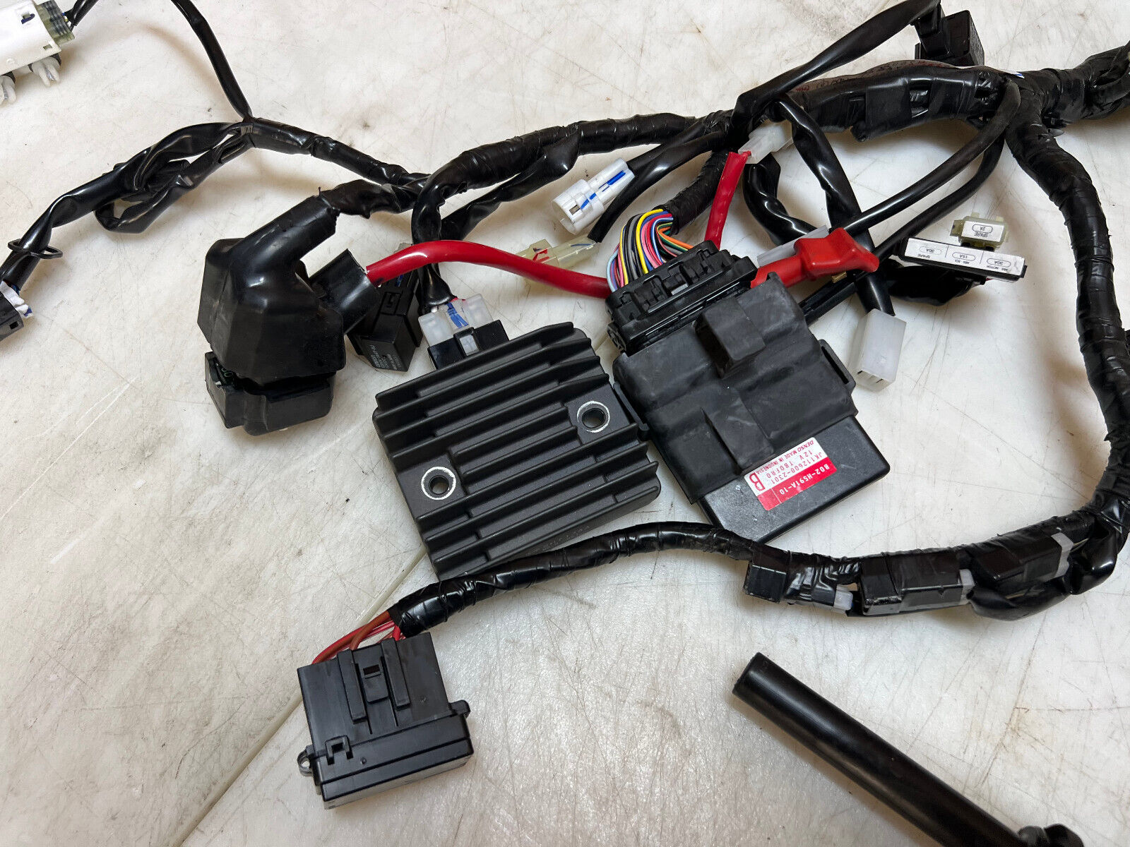 15 16 17 18 19 20 21 22 YAMAHA YZF R3 YZFR3 ENGINE WIRING HARNESS LOOM ECU CDI
