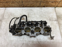 Load image into Gallery viewer, 05 06 2005 2006 SUZUKI GSX-R1000 GSX-R GSXR 1000 THROTTLE BODIES BODY INTAKE OEM
