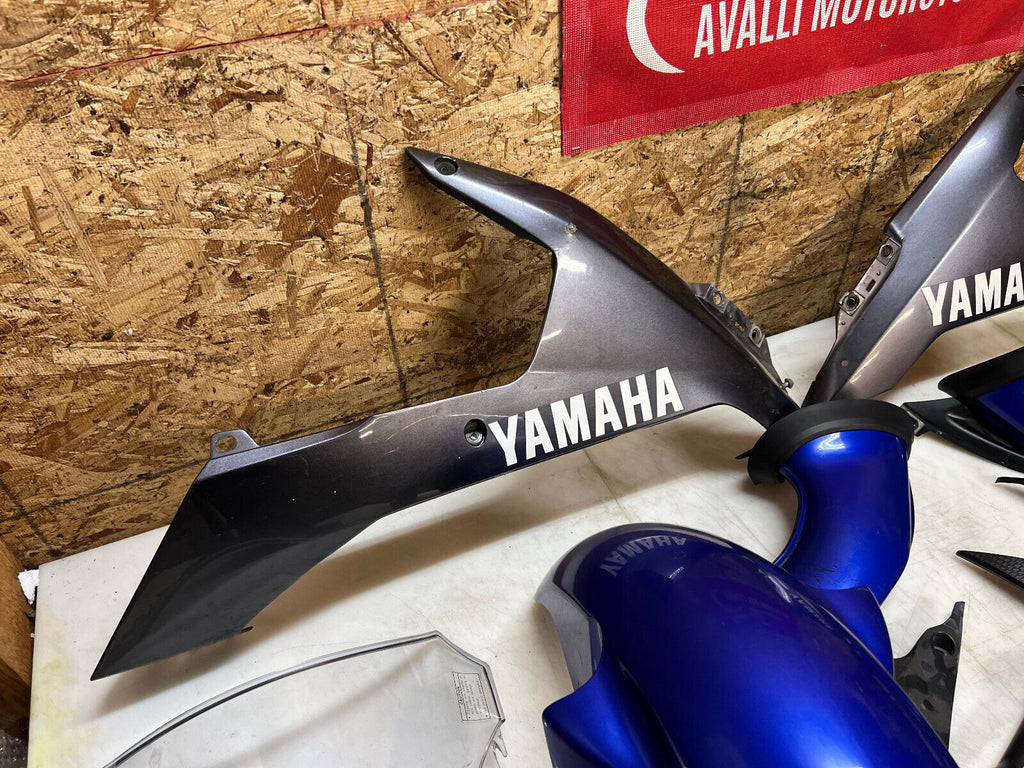 2007 2008 07 08 YAMAHA YZFR1 YZF R1 COMPLETE OEM FAIRING KIT FAIRINGS FRONT NOSE