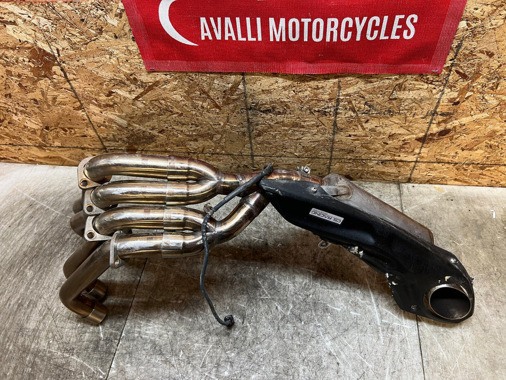 21 22 23 24 HONDA CBR650R CBR 650R CS RACING FULL EXHAUST SYSTEM PIPE HEADER