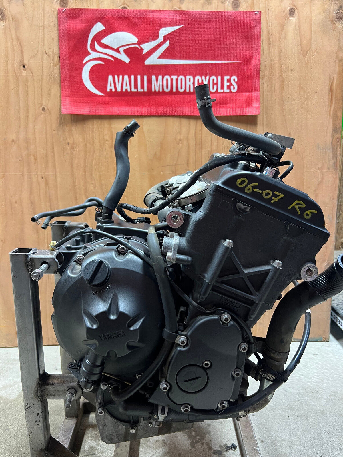 2006 2007 06 07 YAMAHA YZFR6 YZF R6 R ENGINE MOTOR GARUNTEED 30 DAY WARRANTY