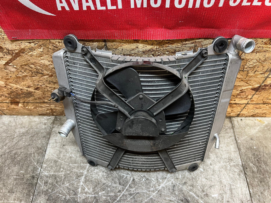 98 99 00 01 02 03 KAWASAKI NINJA ZX7-R ZX7R ZX7 RADIATOR RAD ENGINE COOLER FAN
