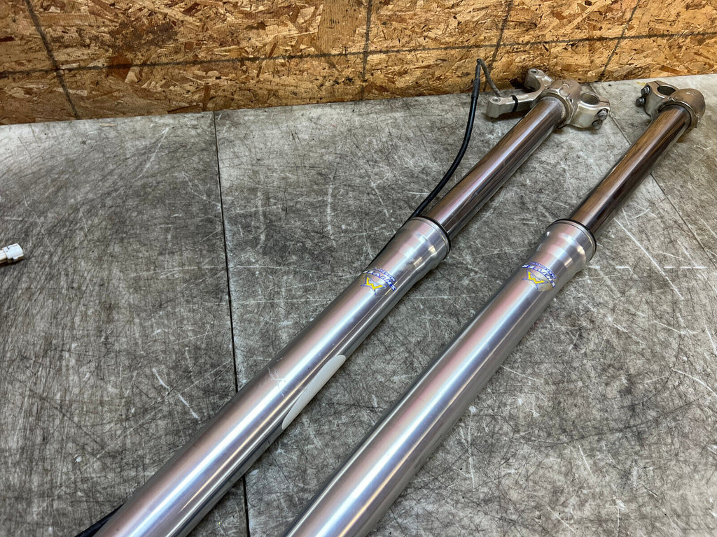 07 2007 APRILIA RXV450 SXV450 RXV SXV 450 FRONT FORKS FORK TUBES SUSPENSION