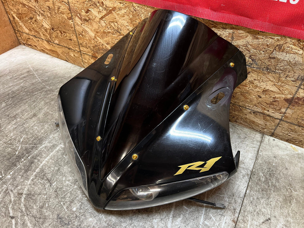 04 05 06 2004 2005 2006 YAMAHA YZFR1 YZF R1 HEADLIGHTS HEAD LIGHT FRONT NOSE
