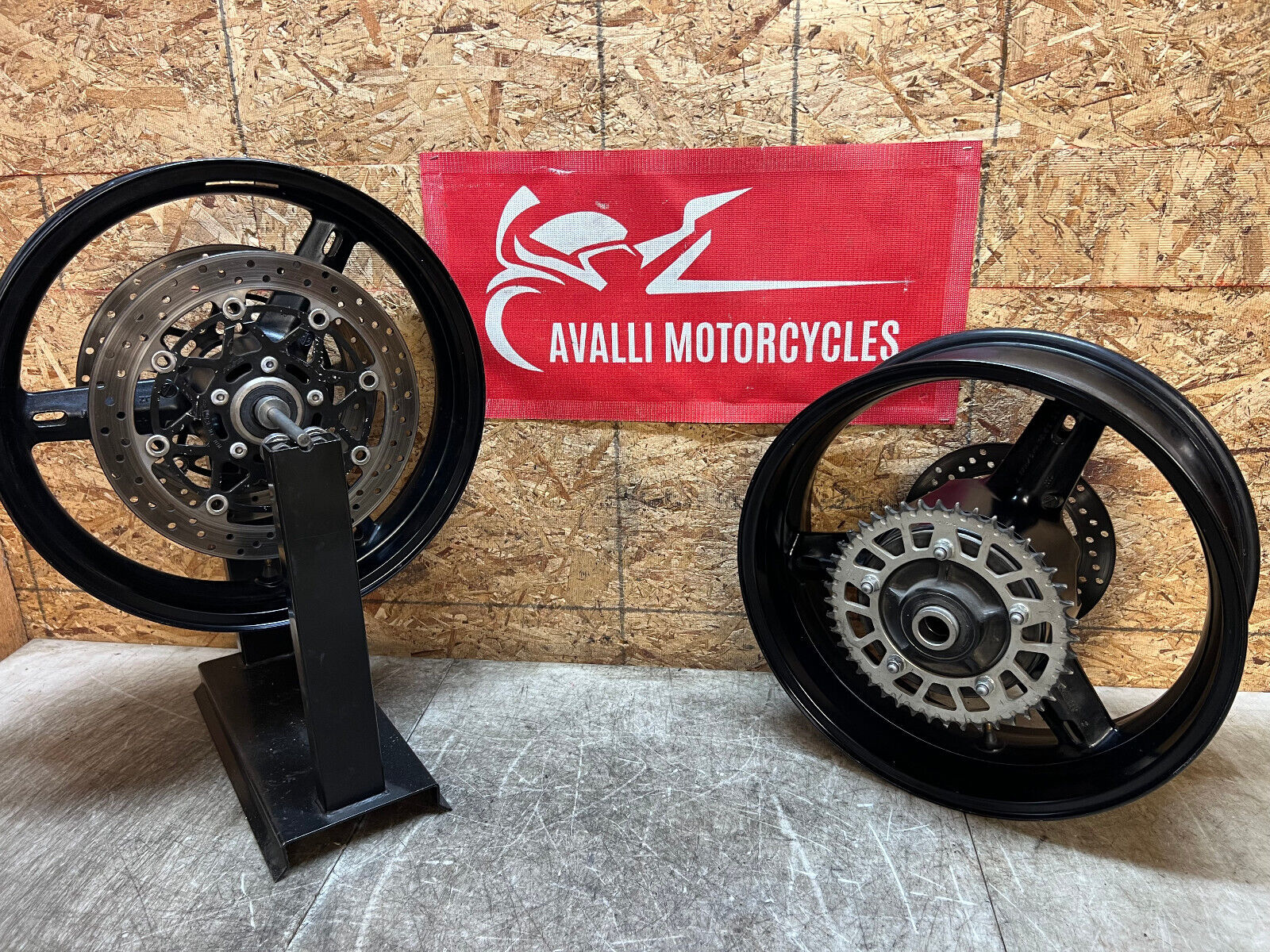 04 05 2004 2005 SUZUKI GSXR GSX-R GSXR600 600 750 FRONT & REAR WHEELS WHEEL RIM