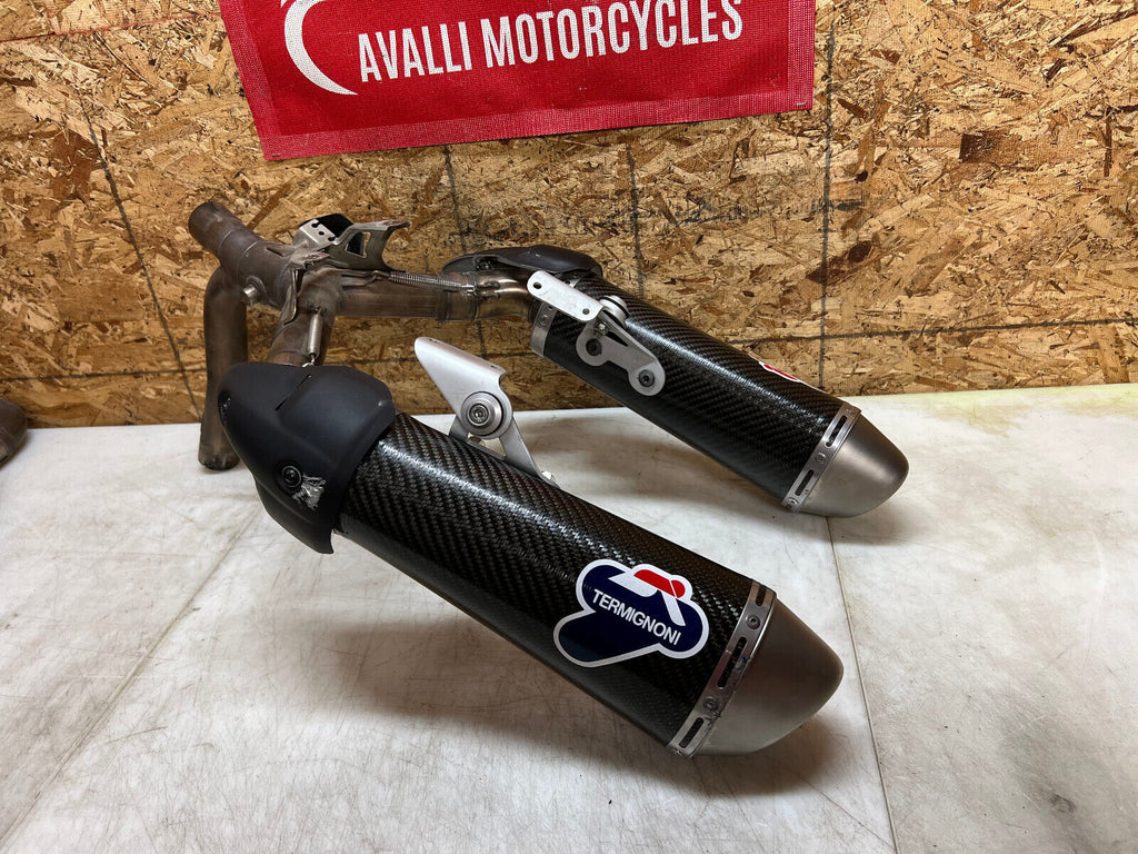 2013 10 11 12 13 14 DUCATI MONSTER 796 M796 696 1100 TERMIGNONI CARBON EXHAUST